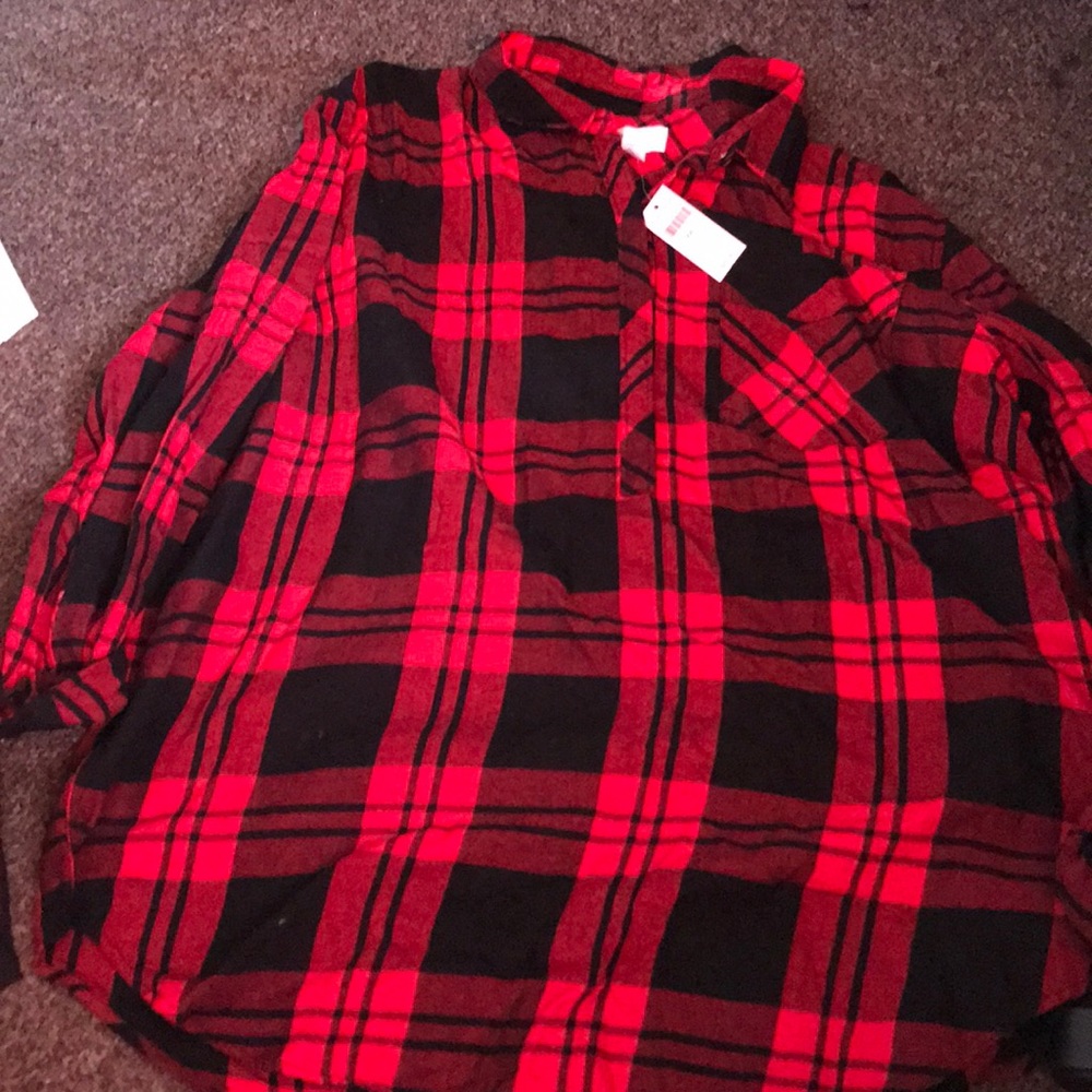 Red and black flannel